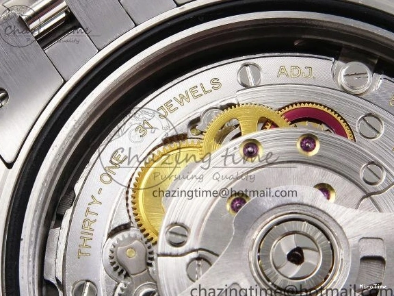 MiroTime 0305 TopPick DateJust 41 126334 C+F 1:1 Best Edition 904L Steel Green Dial on SS Jubilee Bracelet VR 1392